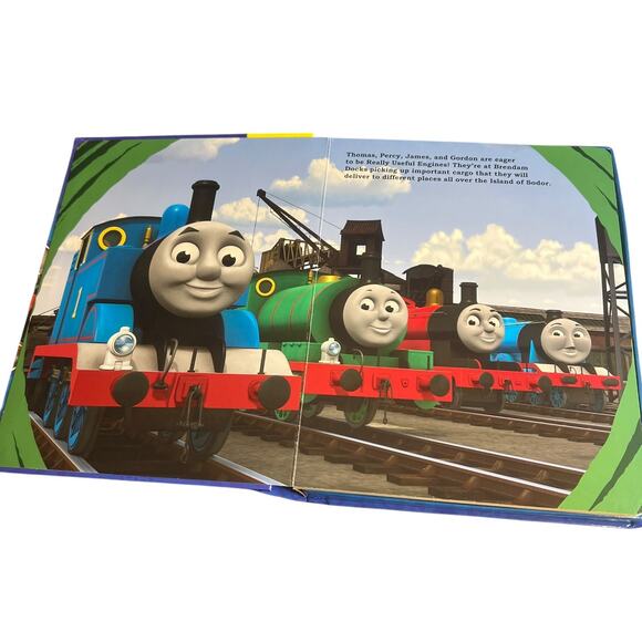 Thomas and Friends My Busy Books Set Storybook Playmat 6 Train Figures - Picture 2 of 13